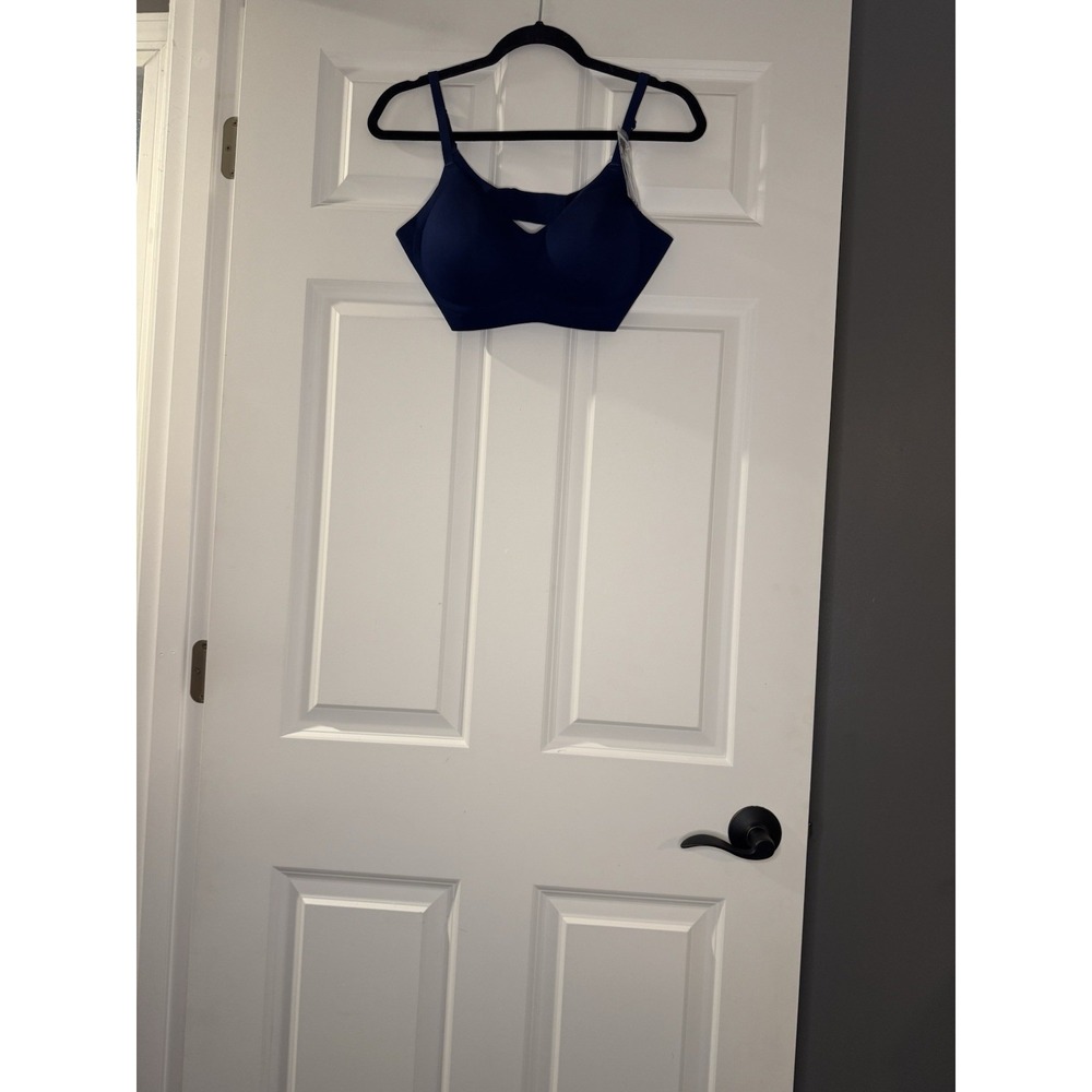 Oeak Wireless Jelly Bra Navy Large Nwt
